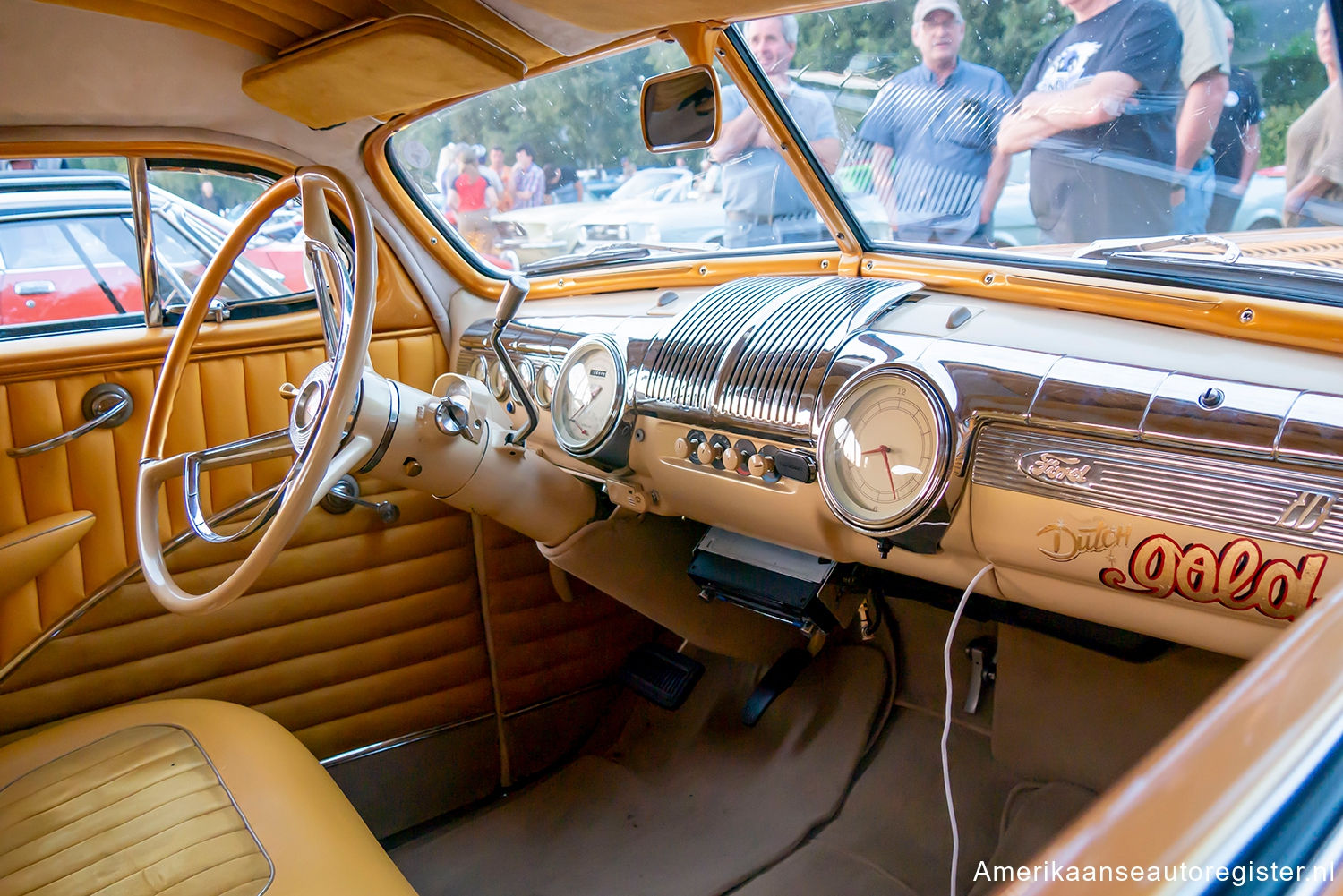 Kustom Ford Deluxe uit 1948